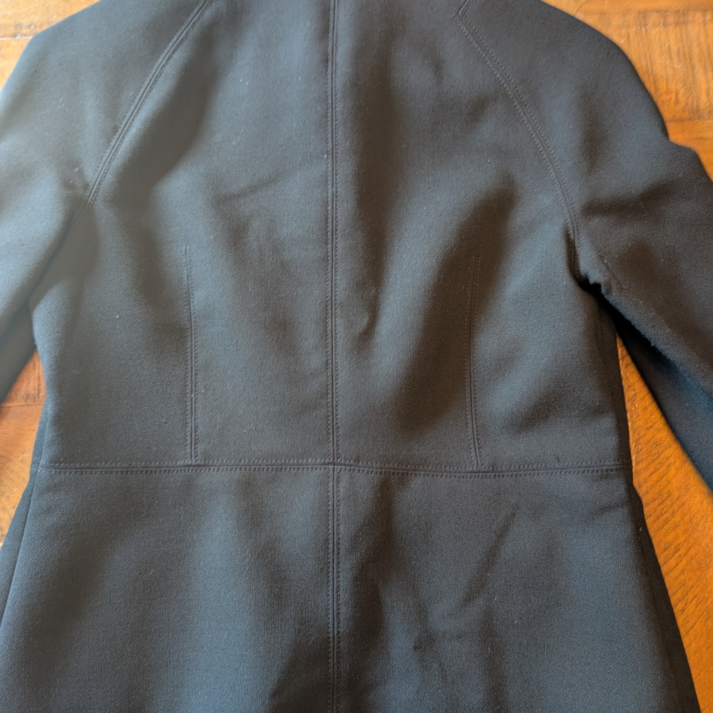 Talbots Black Blazer with Gold Buttons - Picture 3 of 4